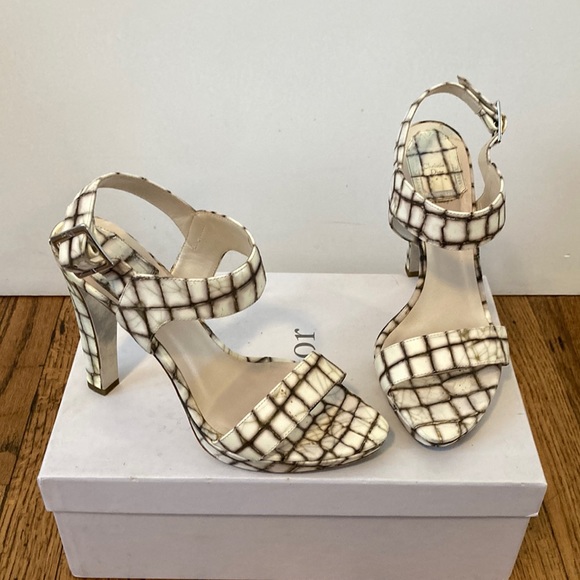 Dior Shoes - Dior Moc Croc Sandals- size 37